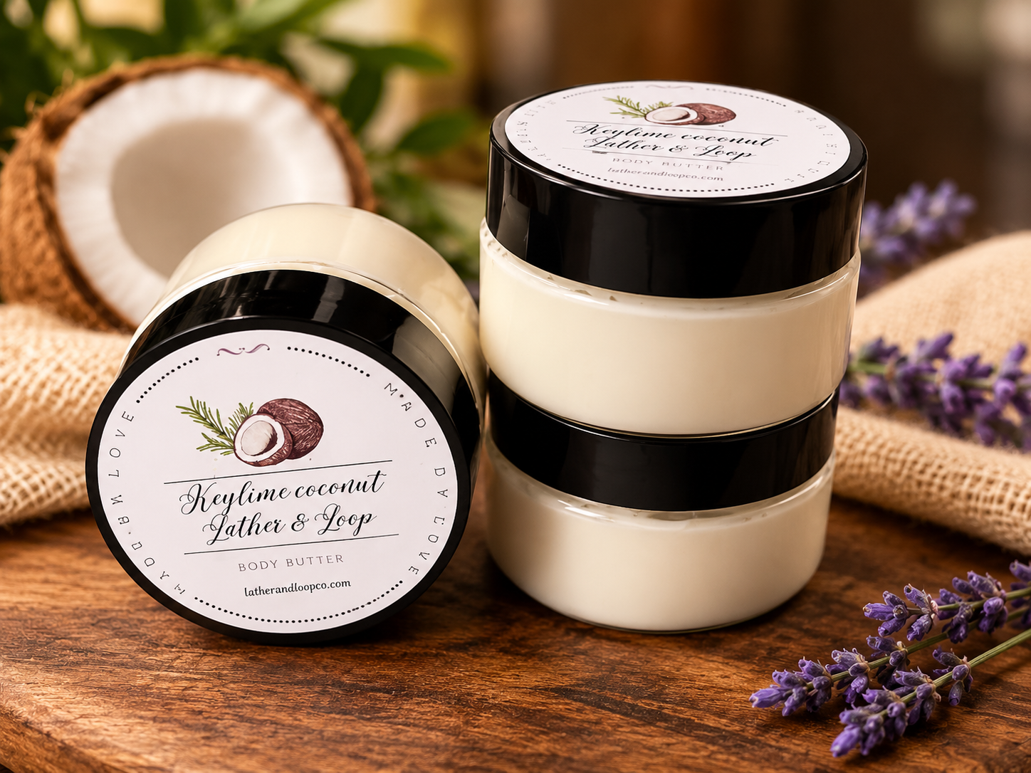 Key-lime Coconut Body Butter