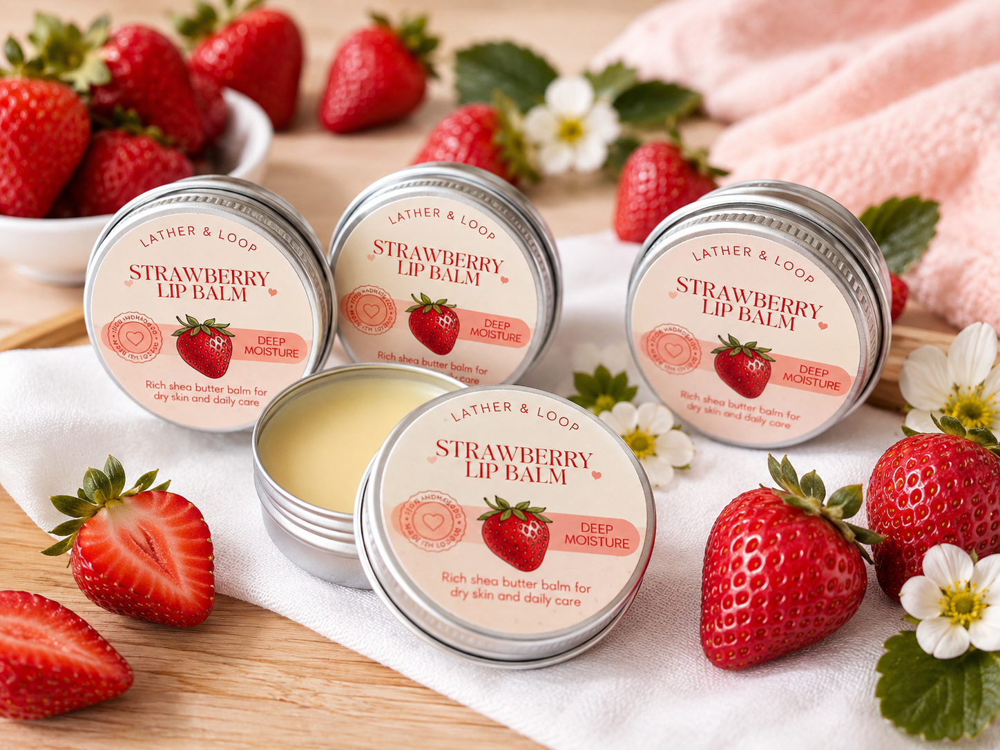 Strawberry Lip Balm