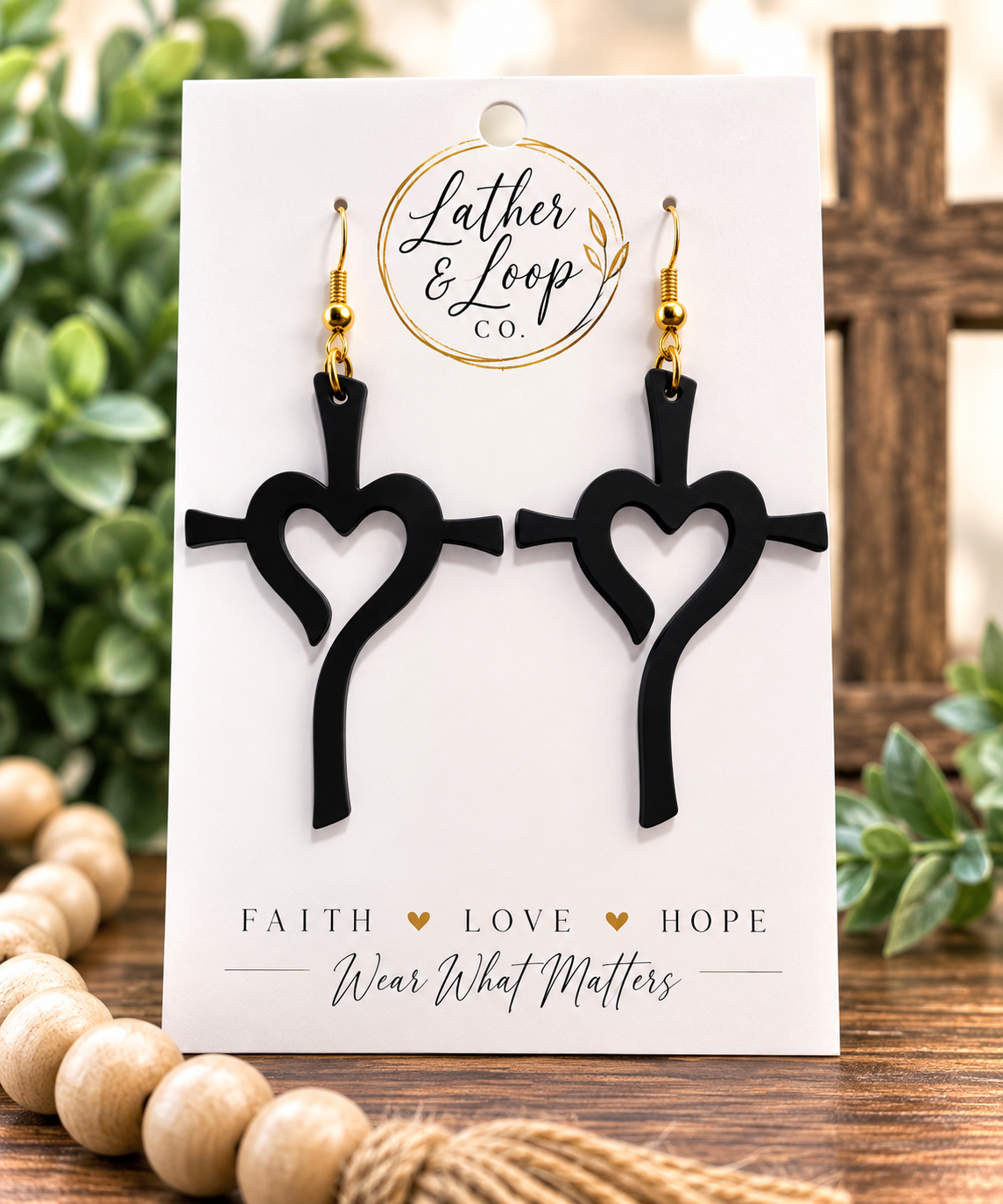 Cross Earrings